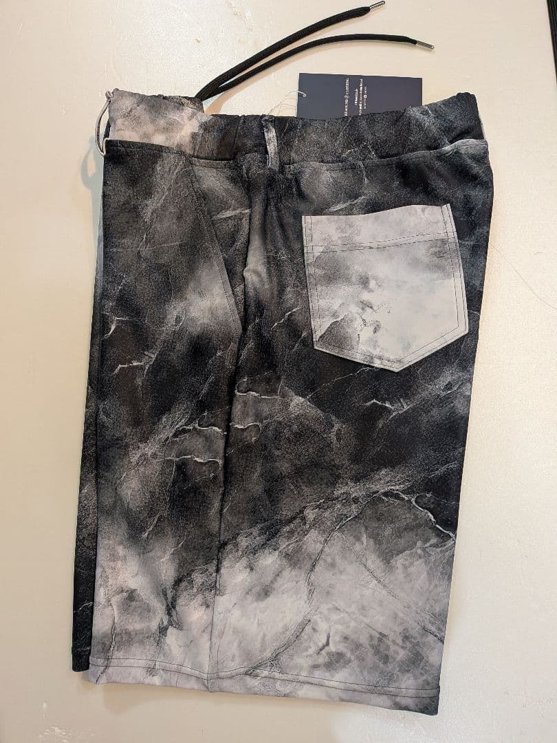 新品　RESOND CLOTHING　セットアップ　ラッシュガード　マーブル柄
