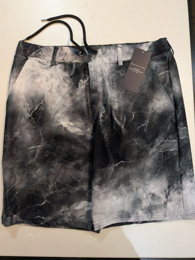 新品　RESOND CLOTHING　セットアップ　ラッシュガード　マーブル柄