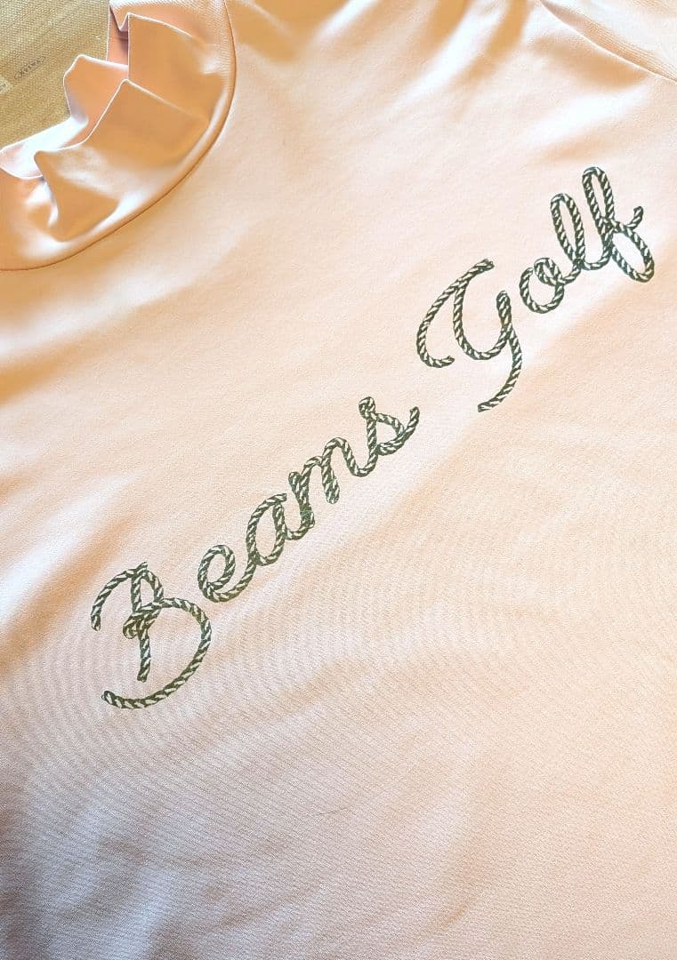 Beams Golf ピンク ハイネックシャツ　ビームスゴルフ
