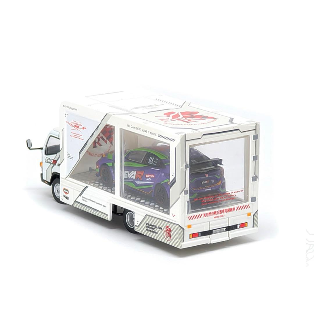 Tarmac Works ふそう Canter Eva Racing