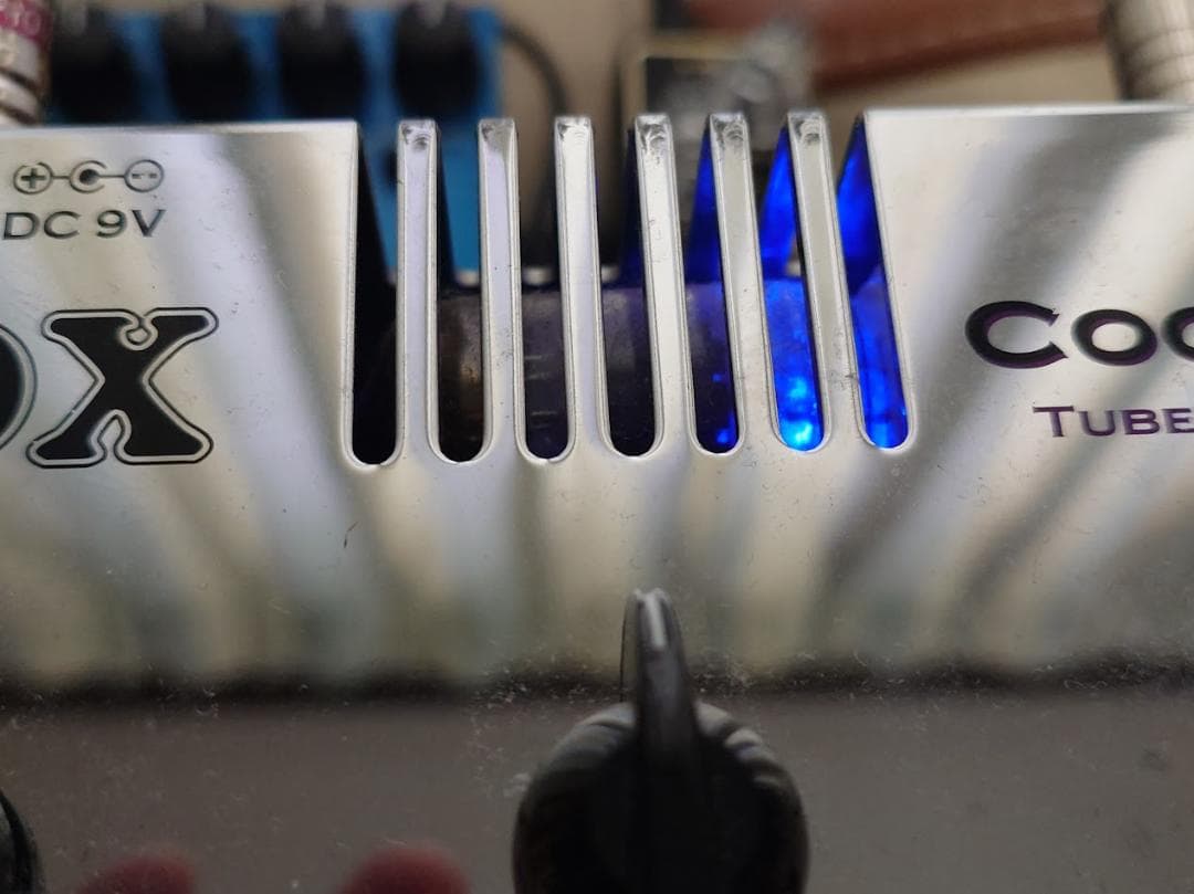 【完動品】VOX COOLTRON BRIT BOOST真空管トレブルブースター