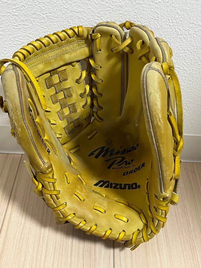 ミズノプロ 軟式用 野球 グローブ 投手用 美品