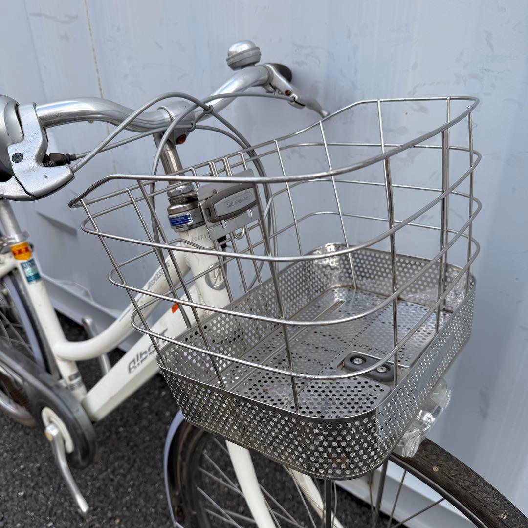 アルベルト 自転車 26インチ カゴ/変速機/オートライト付 定価10万円