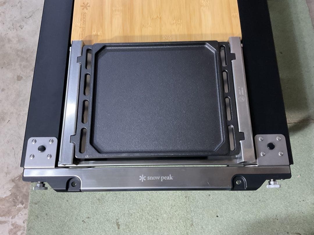 新品・未使用 スノーピーク フラットバーナー専用 グリル