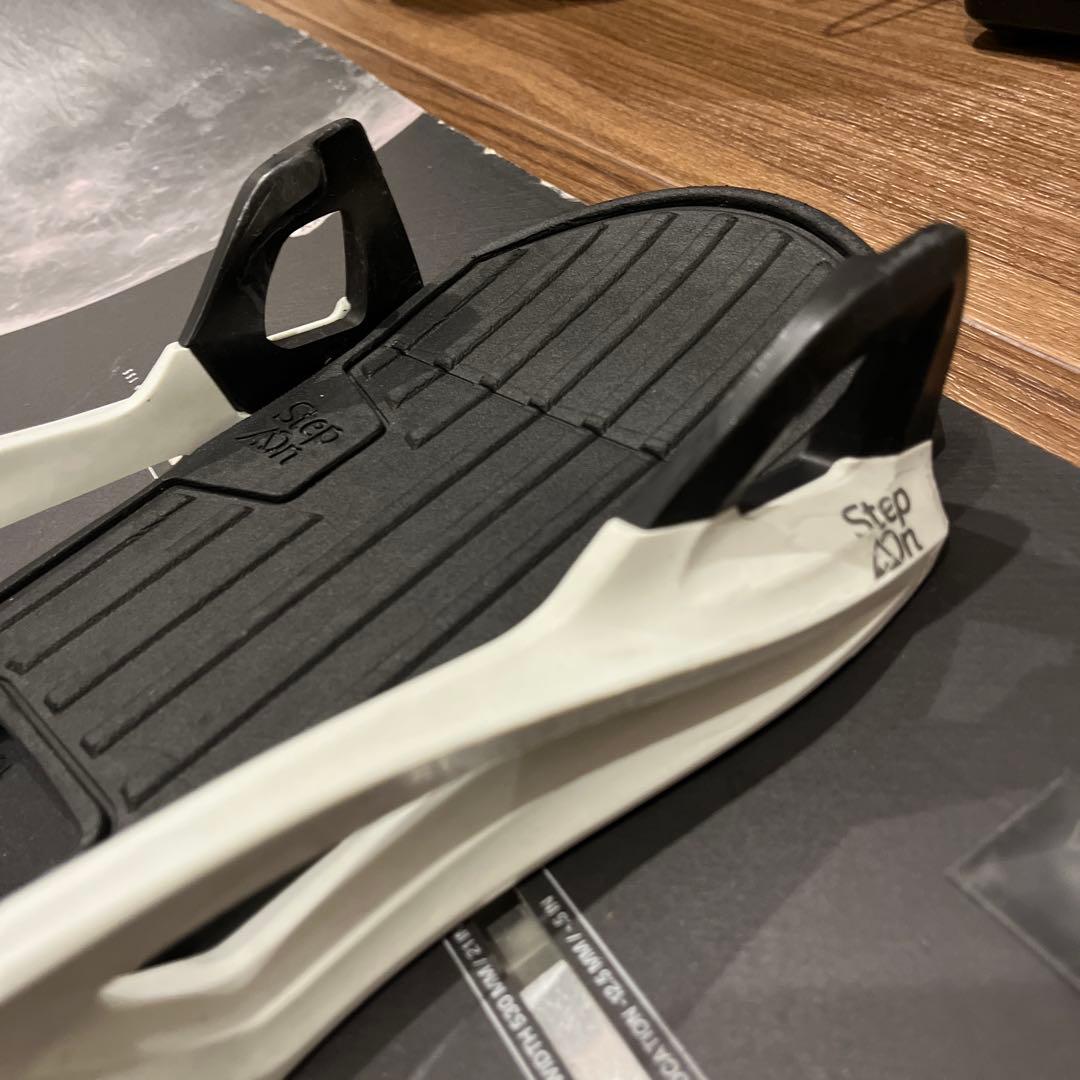 Burton stepon スノーボード ビンディング ホワイト（M）