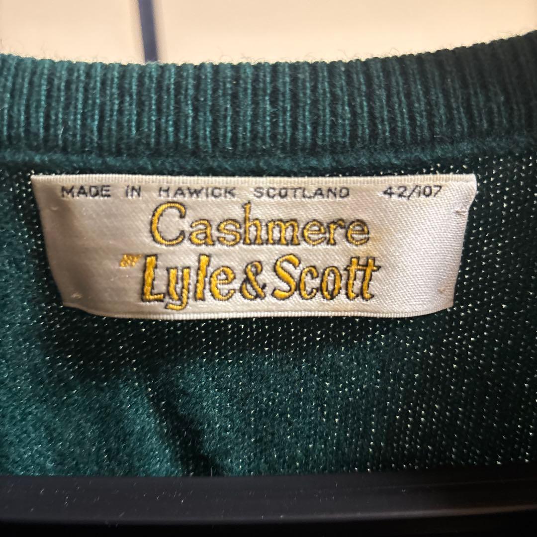 Lyle & Scott カシミヤ Vネックセーターセット