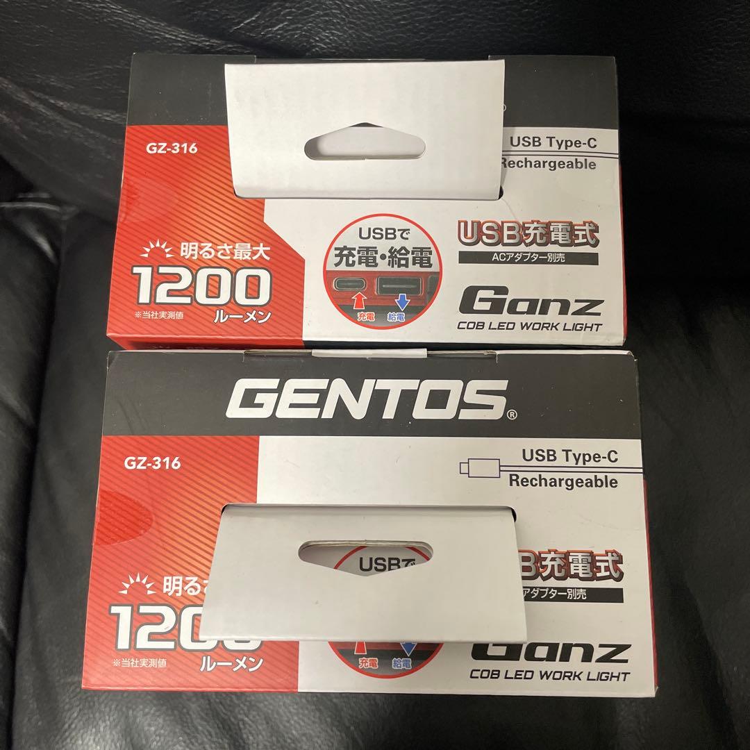 GENTOS GZ-316 2セット