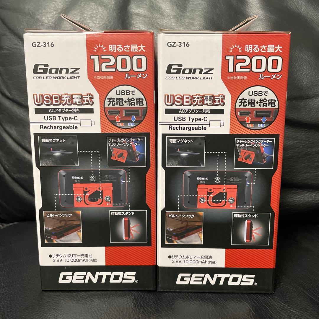 GENTOS GZ-316 2セット