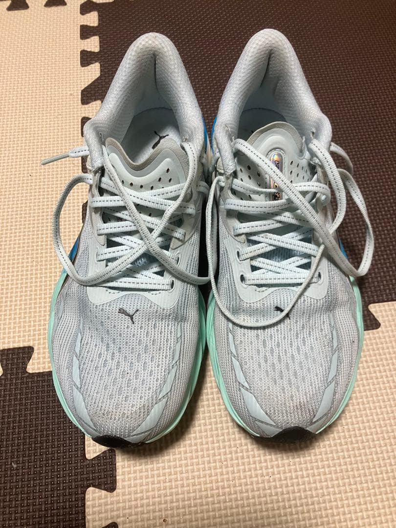 PUMA 25cm ヴェロシティニトロ4 ライトブルー