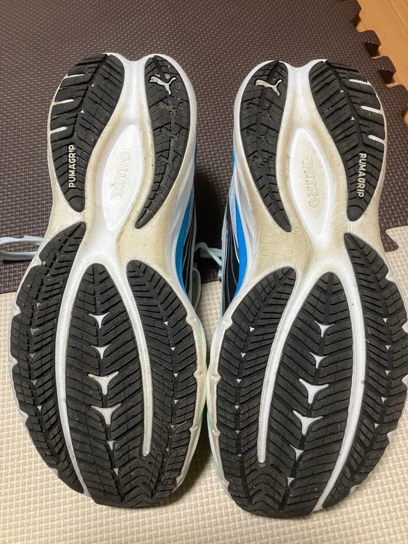 PUMA 25cm ヴェロシティニトロ4 ライトブルー