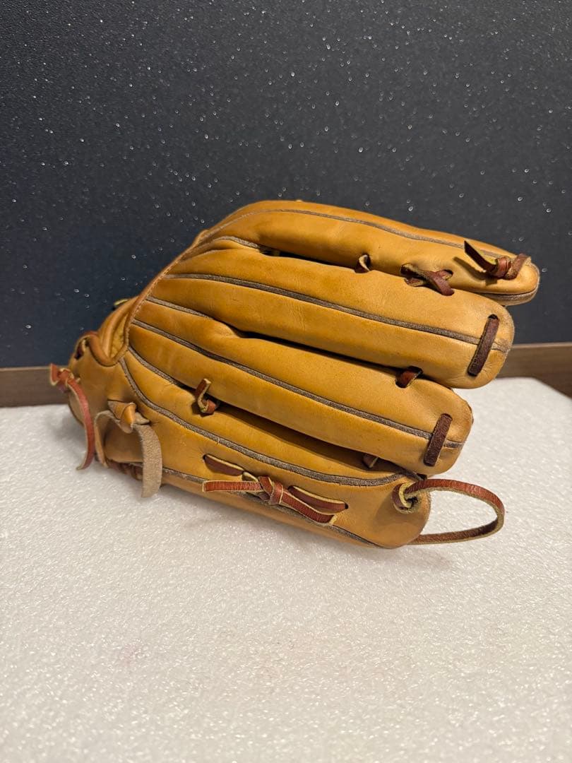 ★美品★革質◎★ ミズノ ミズノプロ 硬式外野手 左 サウスポー イチローモデル