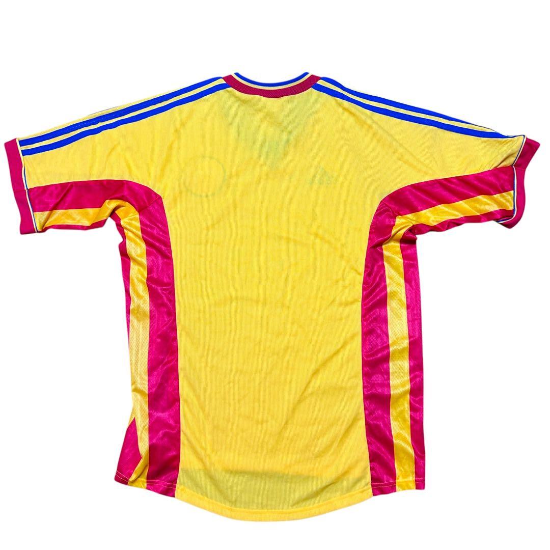 未使用品 タグ付き 1998年フランスW杯 ルーマニア代表 ホーム ユニフォーム