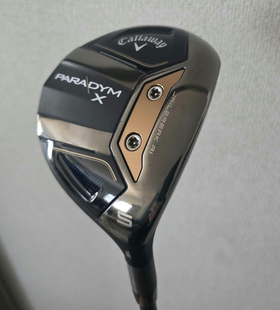 ☆超美品☆キャロウェイ フェアウェイウッド PARADYM X 5w 18°