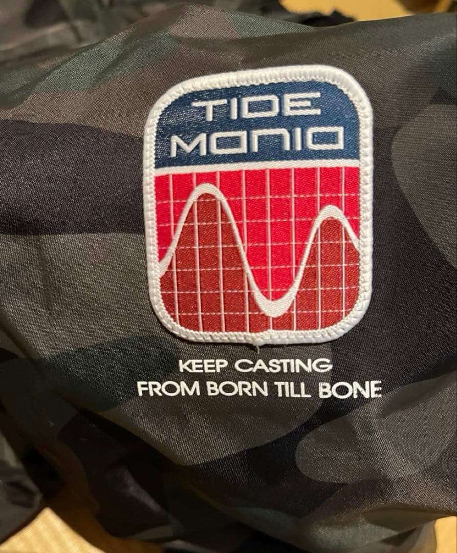 MAZUME マズメ TIDE MANIA 迷彩 M パーカー欠品 釣り 防寒