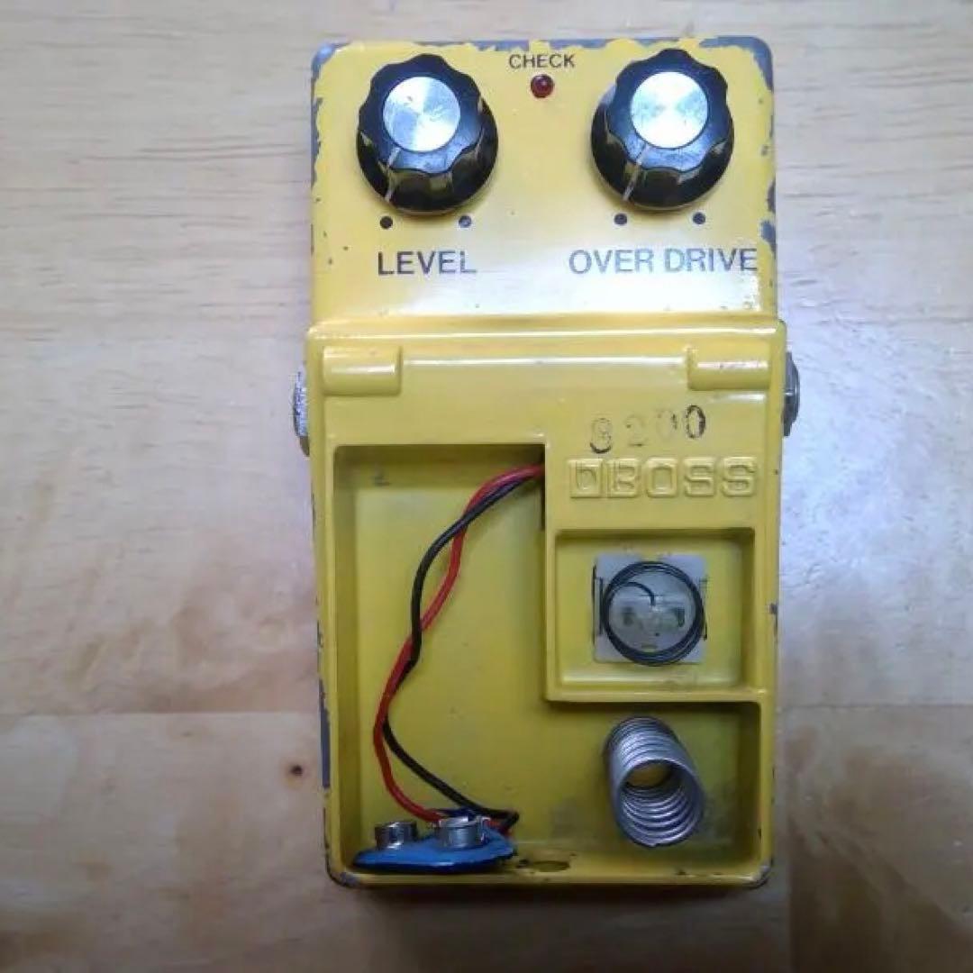 On2020Boss OD－1 オーバードライブビンテージ銀ネジレイセオン