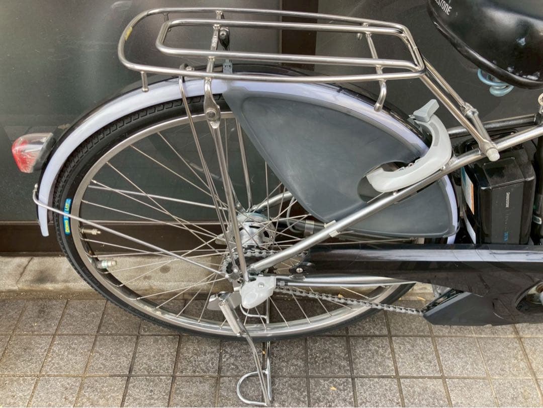 中古電動自転車 ブリヂストン アシスタ 26インチ シルバー 横浜 №3709