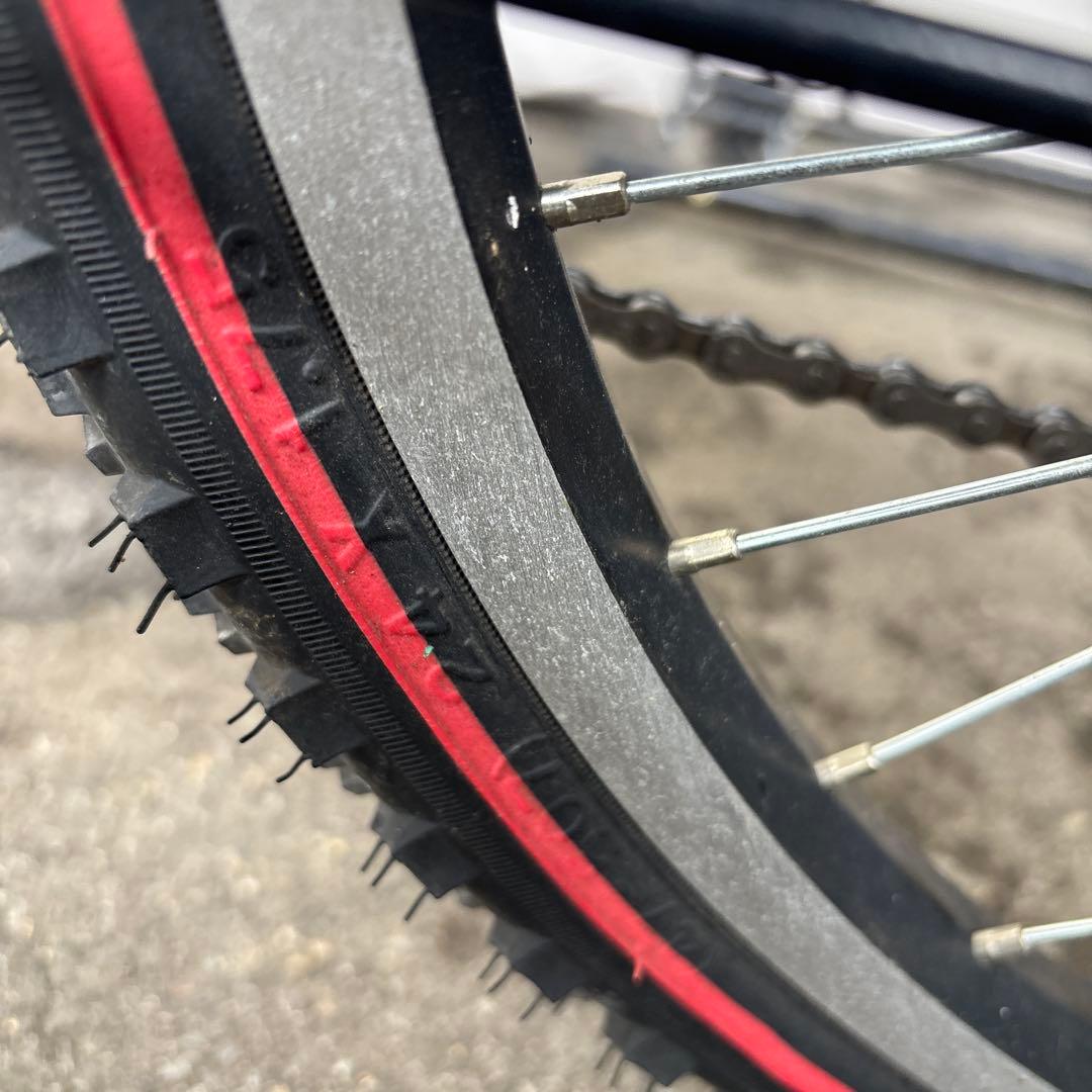 引き取り限定　 BRIDGESTONE 子供用自転車 青 前カゴ付き