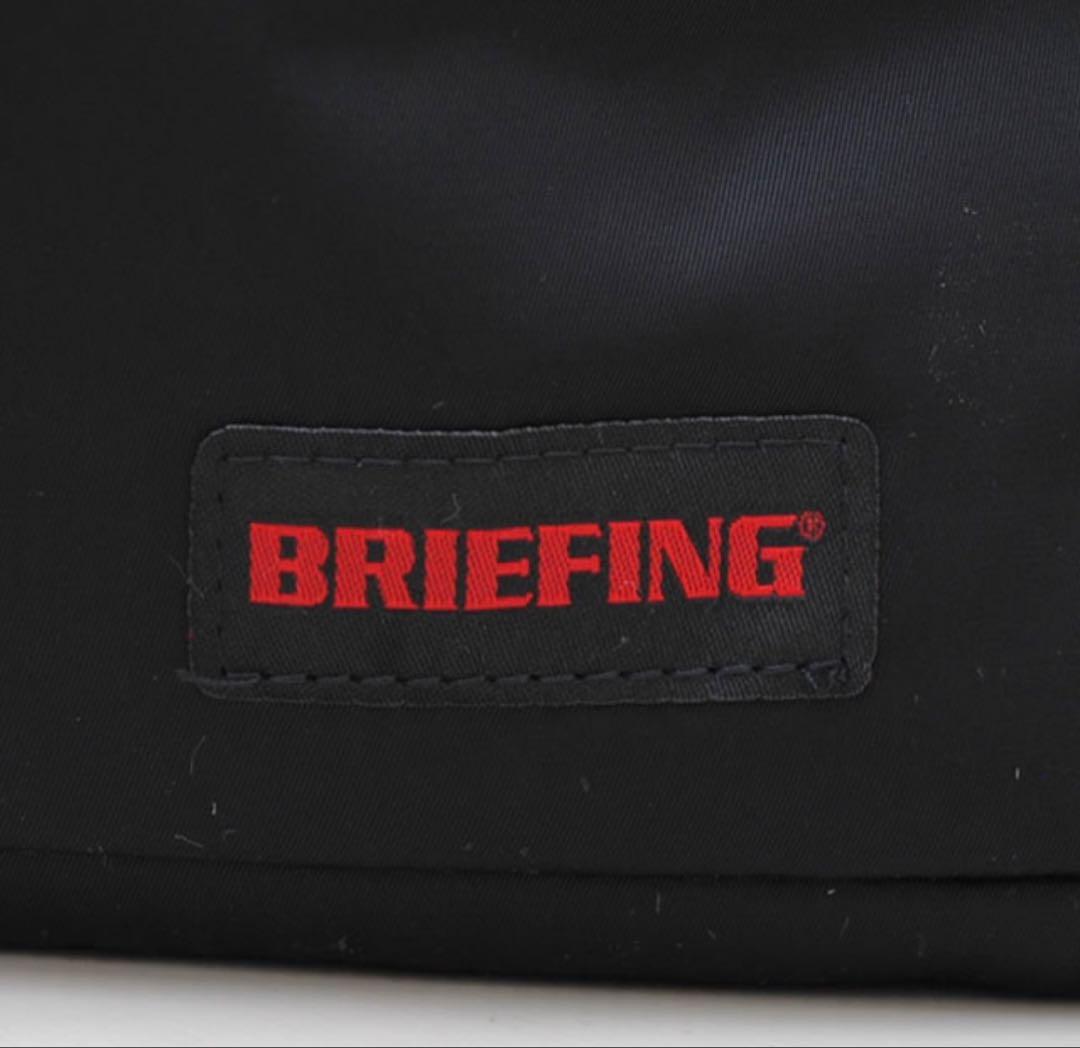 BRIEFING GOLF 3ROOMS WIRE L ECO TWILL 黒