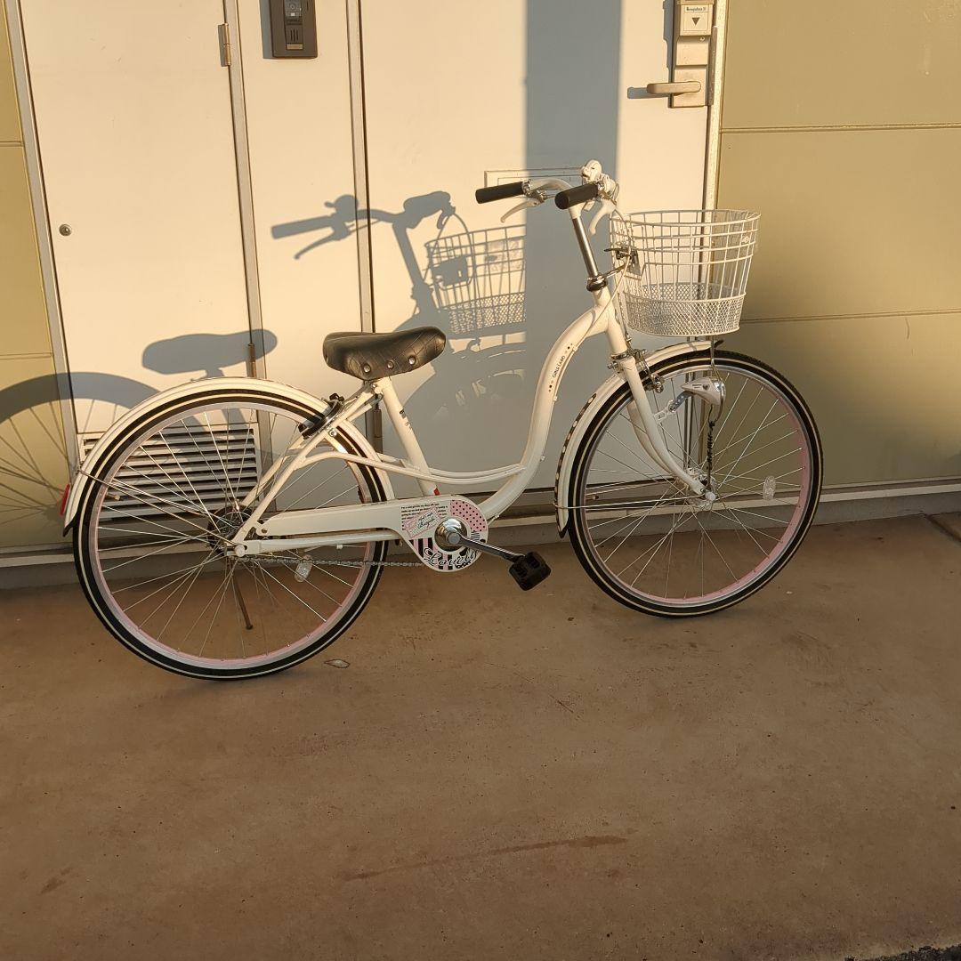 サイクルベースあさひ⭐︎ガールズラボ⭐︎ホワイト24インチ自転車