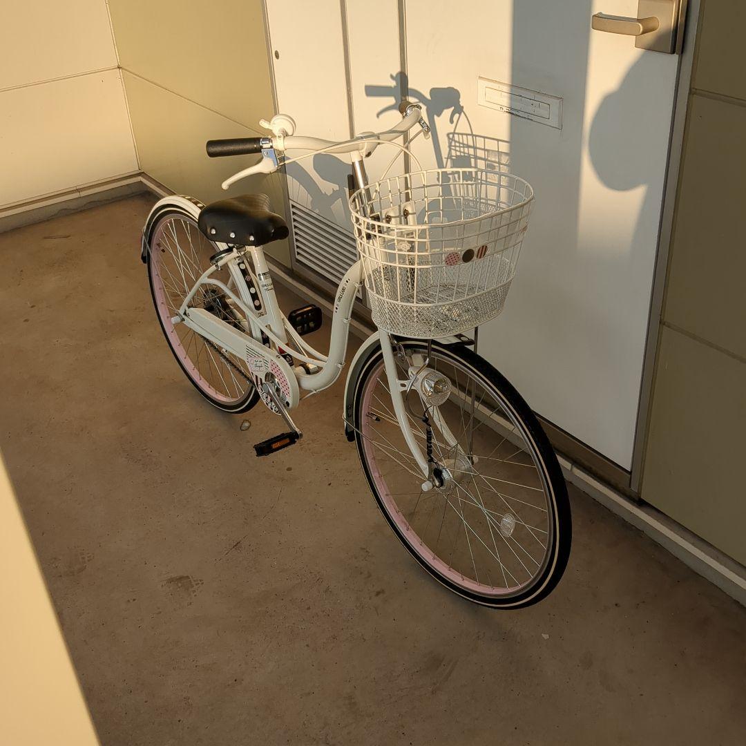 サイクルベースあさひ⭐︎ガールズラボ⭐︎ホワイト24インチ自転車