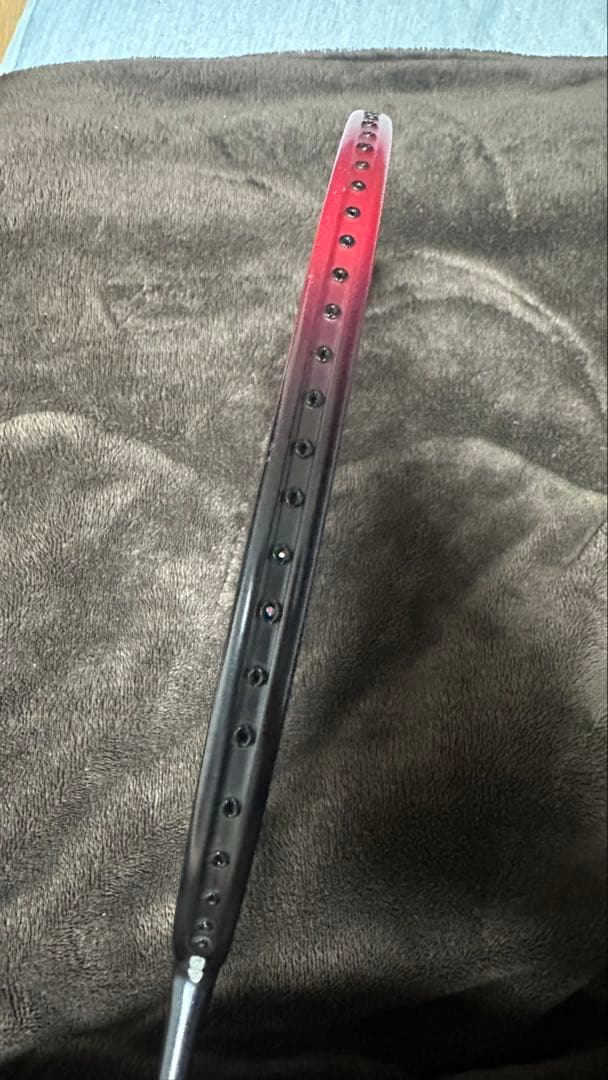 YONEX バドミントンラケット レッド/ブラック