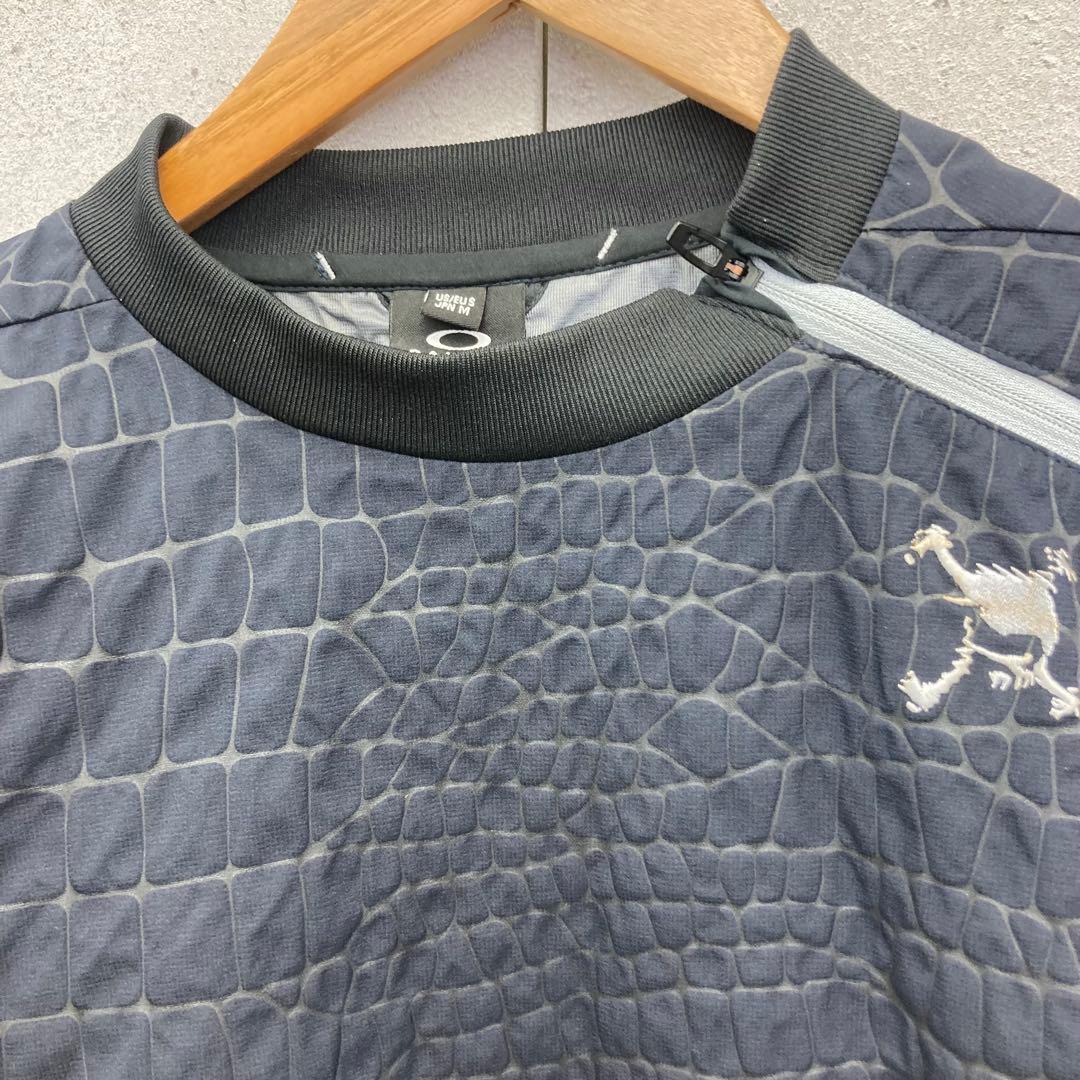 OAKLEY オークリー ゴルフウェア プルオーバージャケット 2WAY M 黒