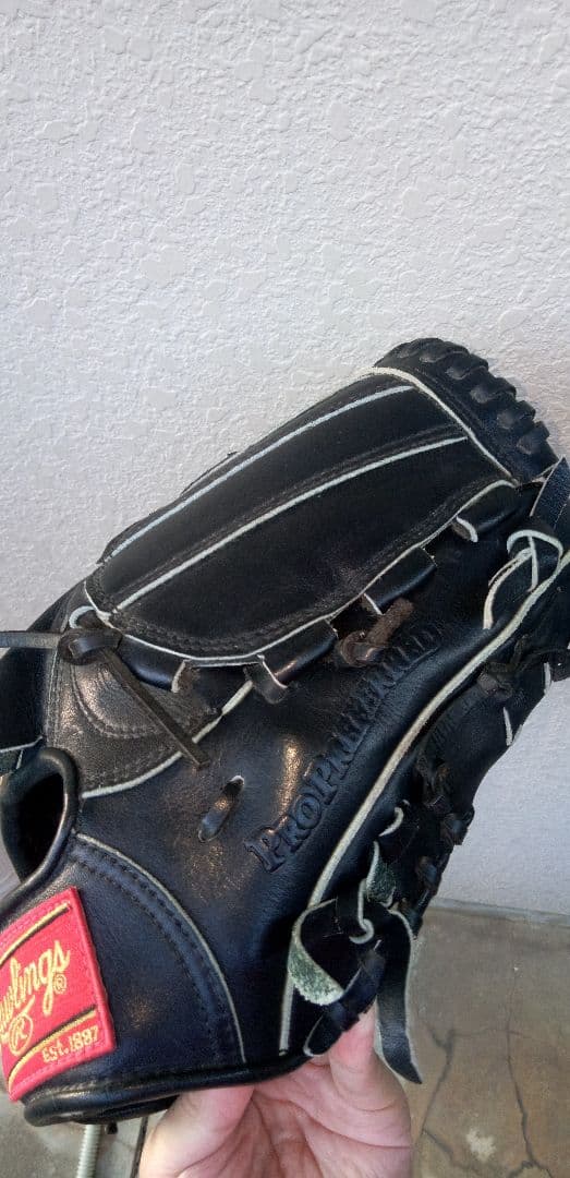 Rawlings プロプリファードジャパン 　 硬式用 和牛革 投手用
