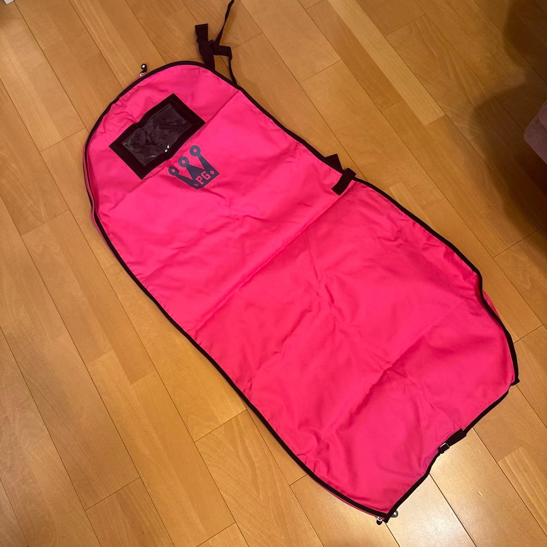 PEARLY GATESゴルフバッグカバー ピンクトラベルカバーキャディバッグ