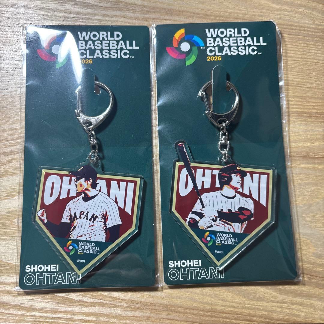 WBCワールドベースボールクラシックオフィシャルNo16大谷翔平選手グッズ４種