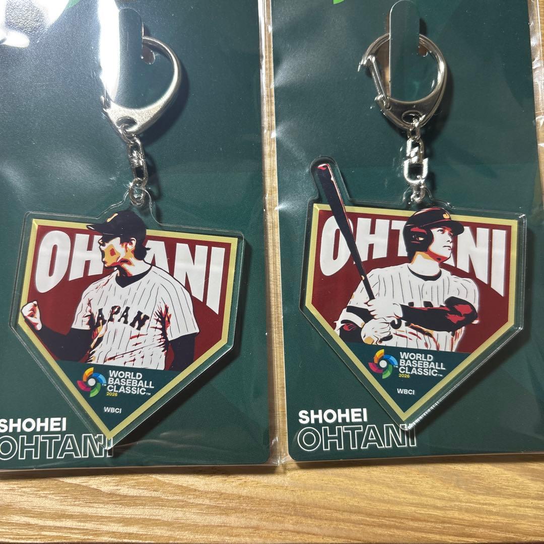 WBCワールドベースボールクラシックオフィシャルNo16大谷翔平選手グッズ４種