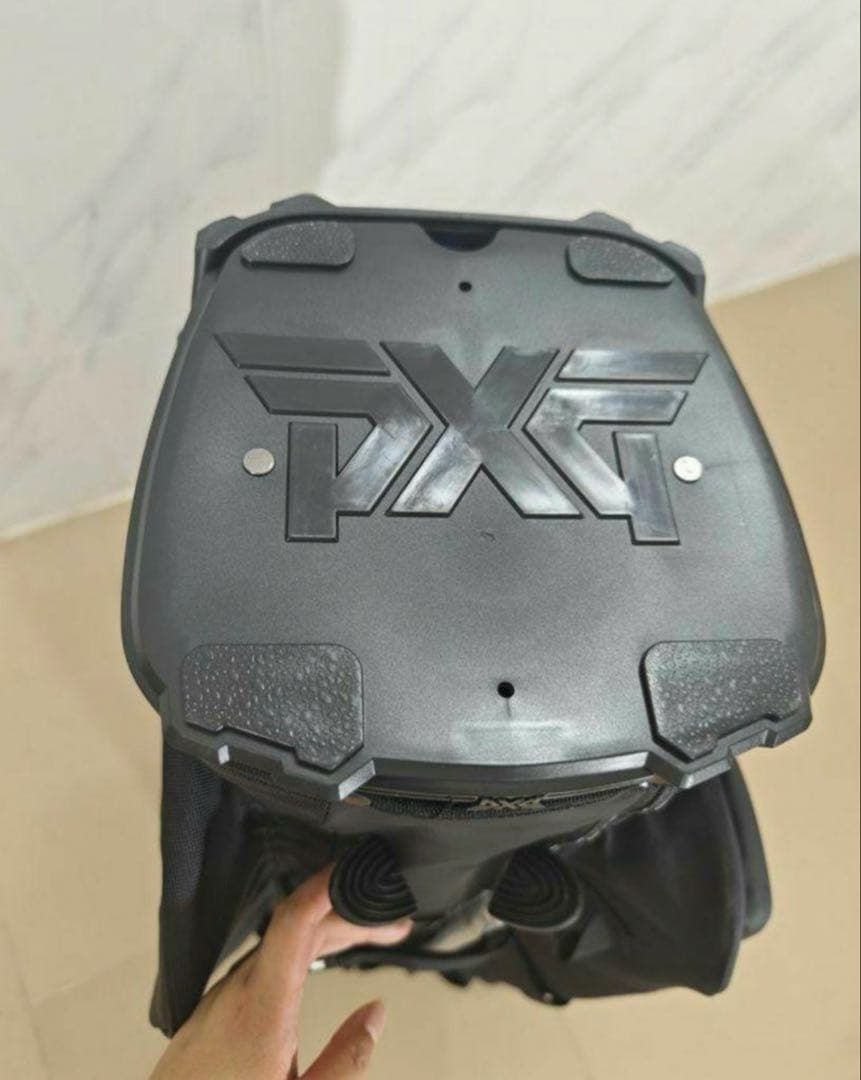 PXG ゴルフ キャディバッグ 6分割 ゴルフバッグ クラブケース 黒