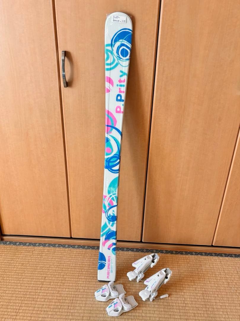 P.PRITY 120 Tyrolia ビンディング　スキーセット子供用