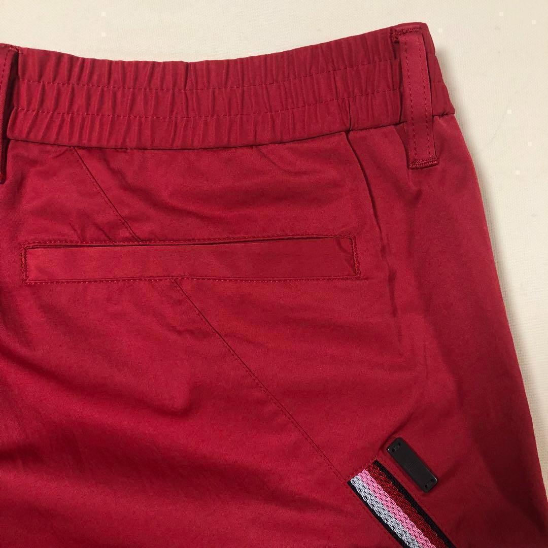 ランバンスポール ゴルフ ハーフ ショート パンツ レッド サイズ42