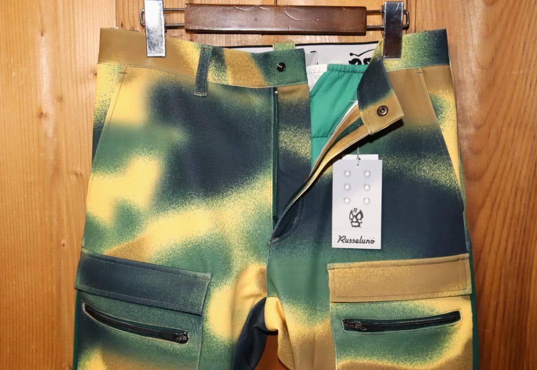 新品 ラッセルノ SKINNY CARGO PANTS (7/XXLサイズ) Ⓗ