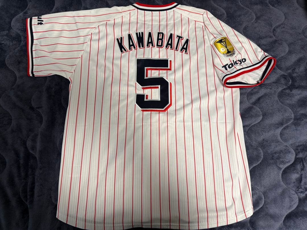ヤクルトスワローズ 川端選手 2021年セリーグ優勝記念ユニフォーム Lサイズ