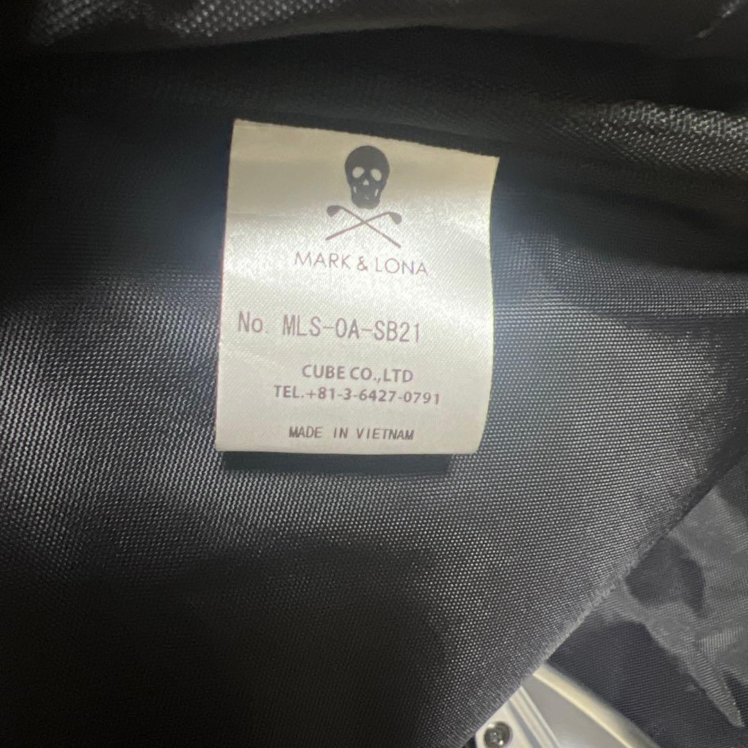 MARK&LONA シルバー ゴルフバッグ
