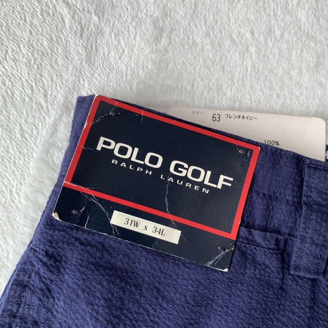 希少 POLO GOLF ラルフローレン 綿 コットン パンツ スラックス
