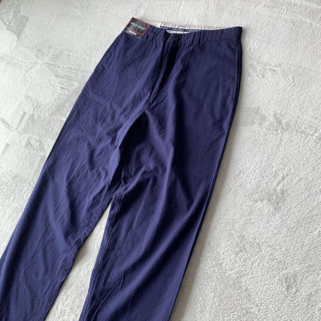 希少 POLO GOLF ラルフローレン 綿 コットン パンツ スラックス