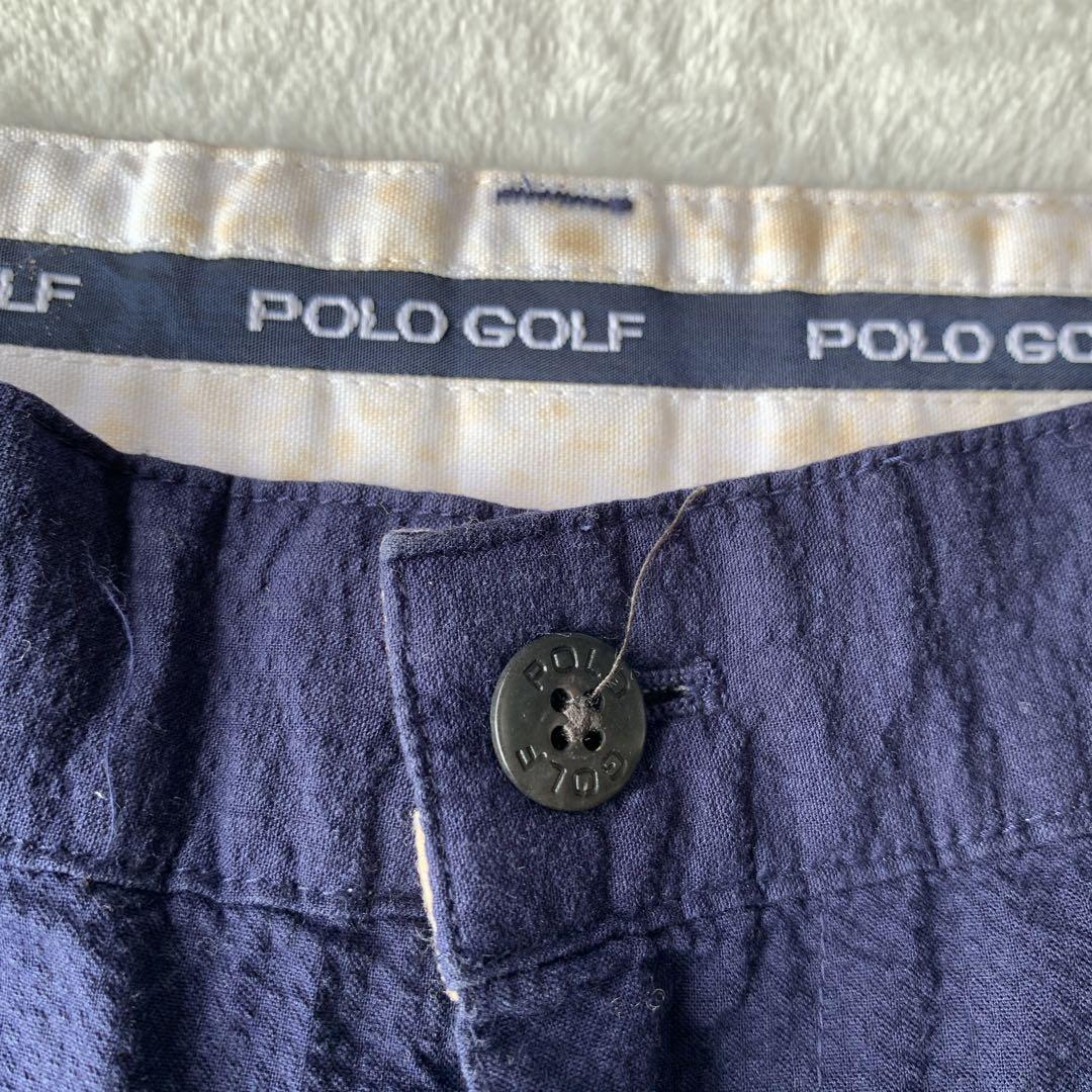 希少 POLO GOLF ラルフローレン 綿 コットン パンツ スラックス