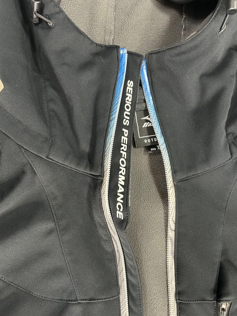 Mizuno トレーニングウエア テックシールド パーカー 防風 ストレッチ