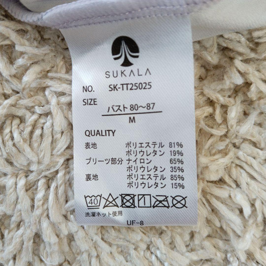 花柄ノースリーブヨガウェア　M スカーラ　SUKALA