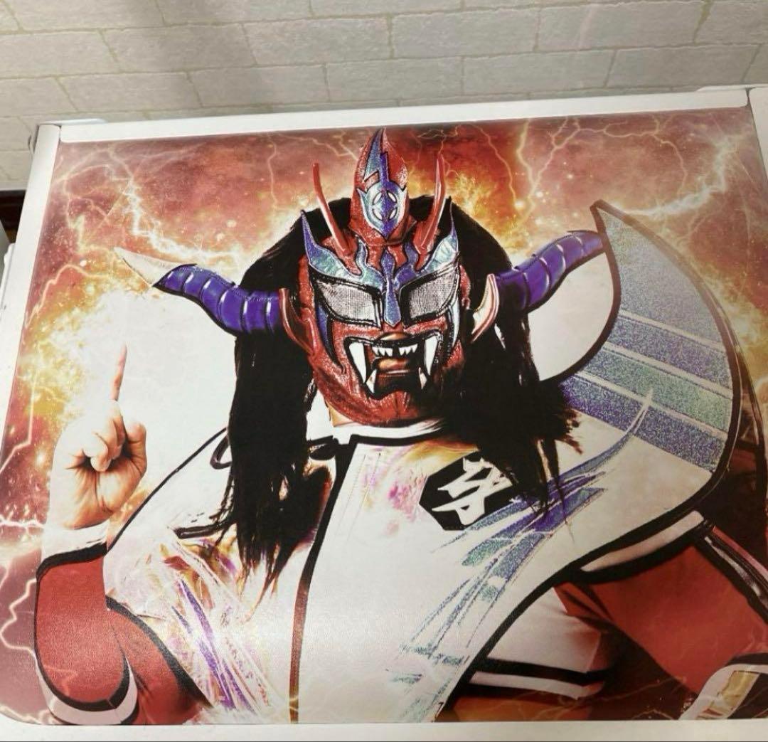新日本プロレス　ロイヤルシート　イス　パイプ椅子　ライガー