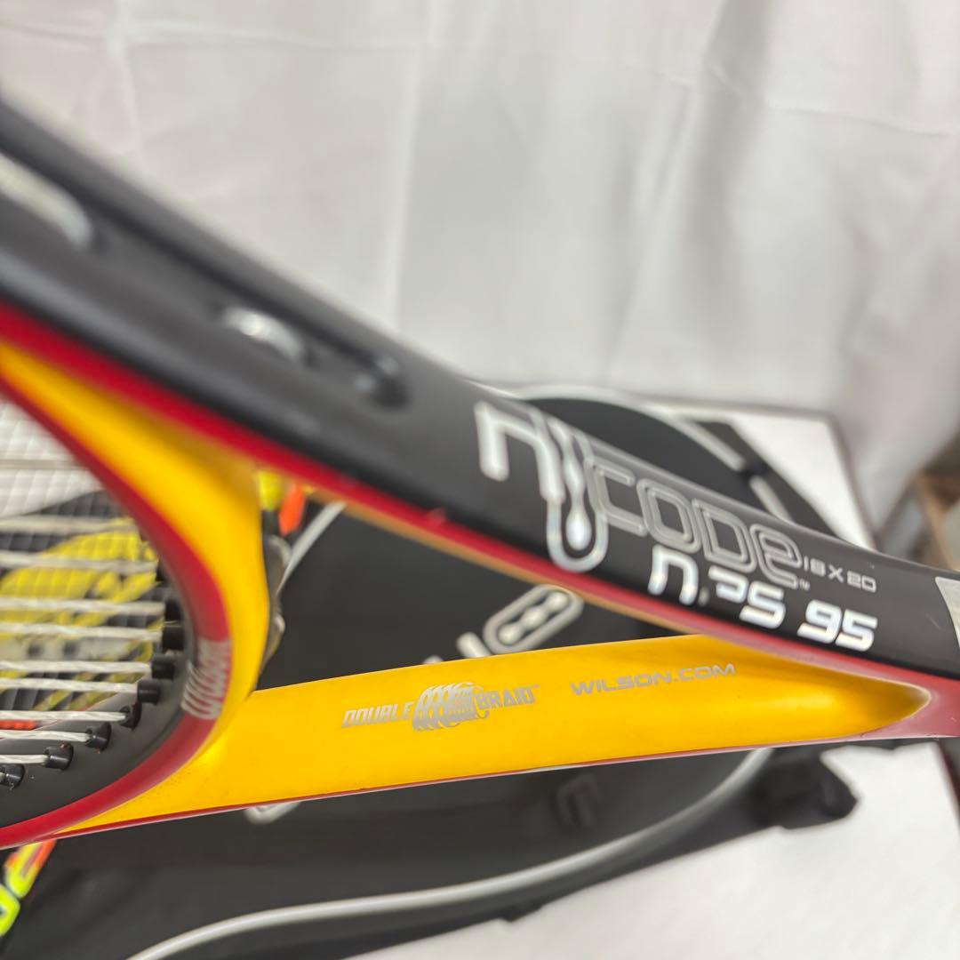 Wilson BURN 100s ncode nps 95 硬式テニスラケット