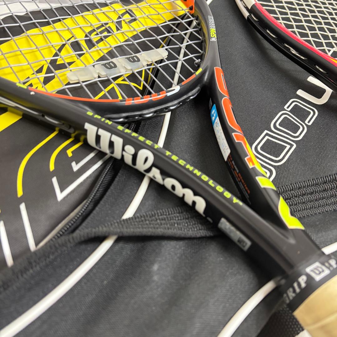 Wilson BURN 100s ncode nps 95 硬式テニスラケット