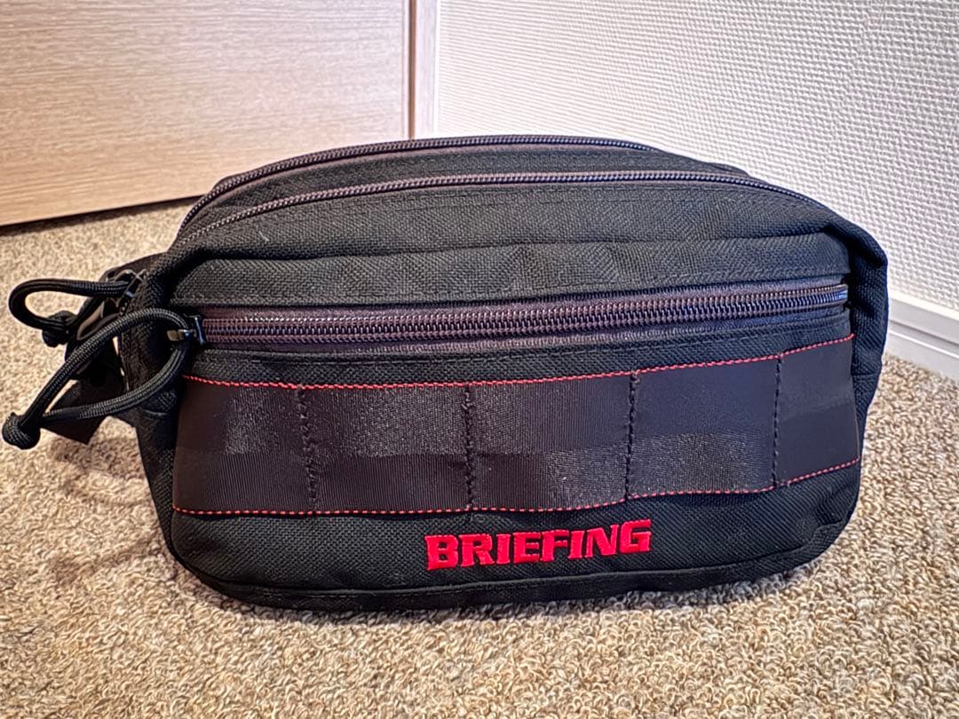 BRIEFING DOUBLE ZIP POUCH MW カートバッグ　ポーチ