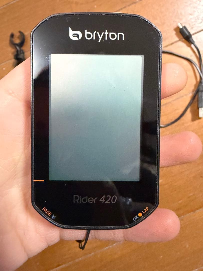 bryton Rider 420 サイクルコンピューター本体