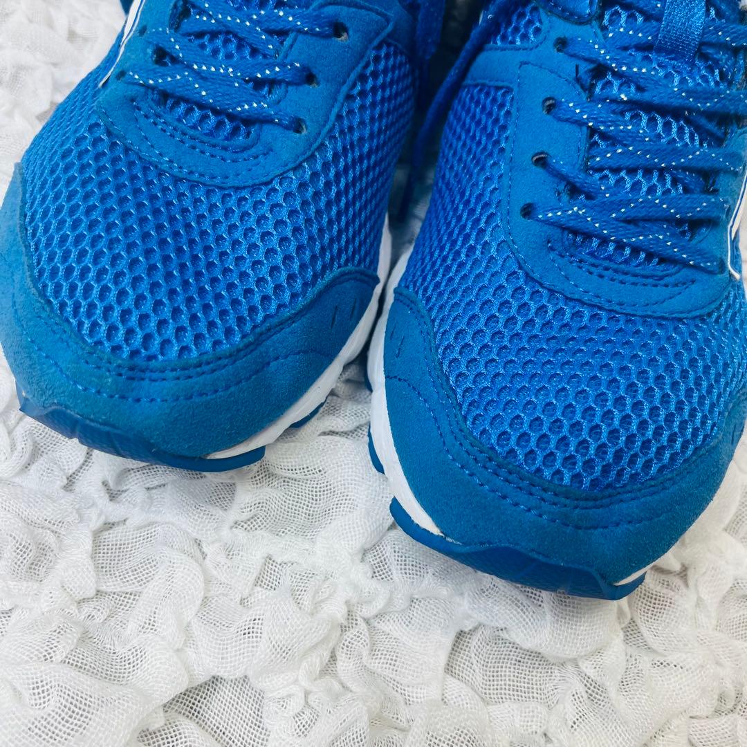 MIZUNOミズノランニングシューズ26青ブルー軽量メッシュ陸上マラソン完売品