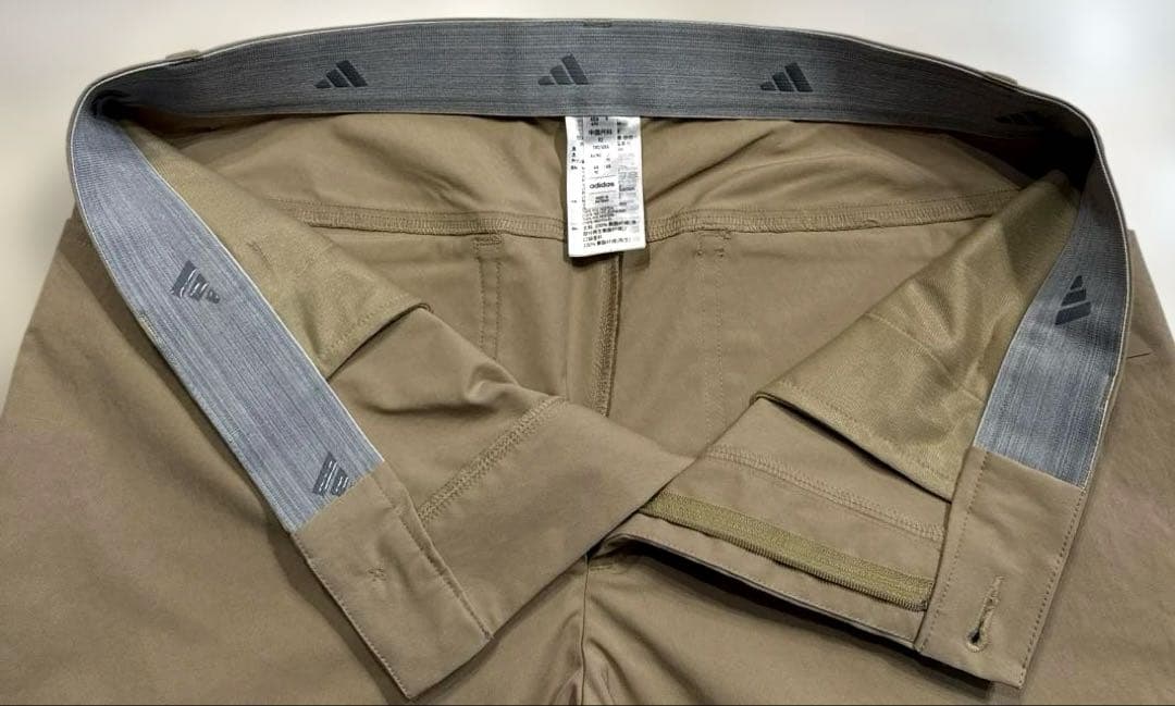 アディダスゴルフ　メンズ　ストレッチ　5ポケット　撥水　ロング　パンツ　LL