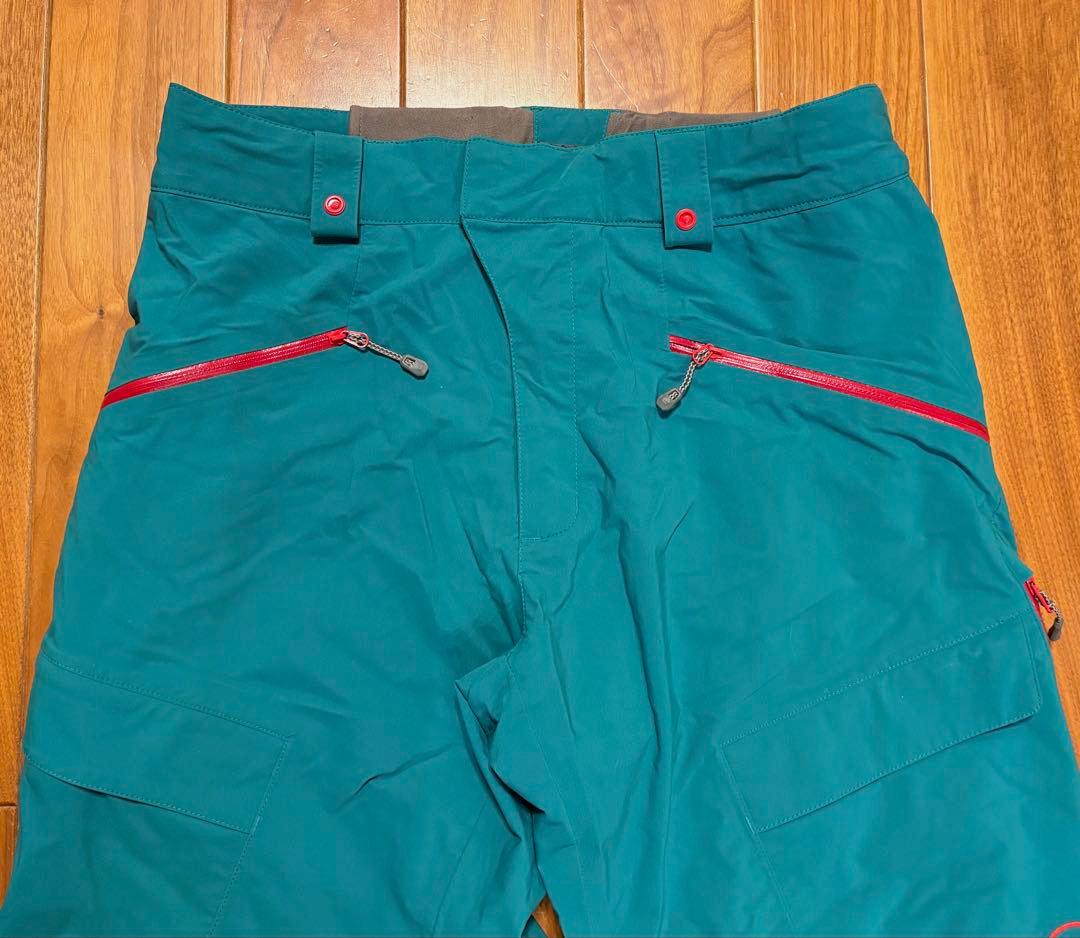 MAMMUT スノーボード・スキーパンツ ターコイズ 男性用