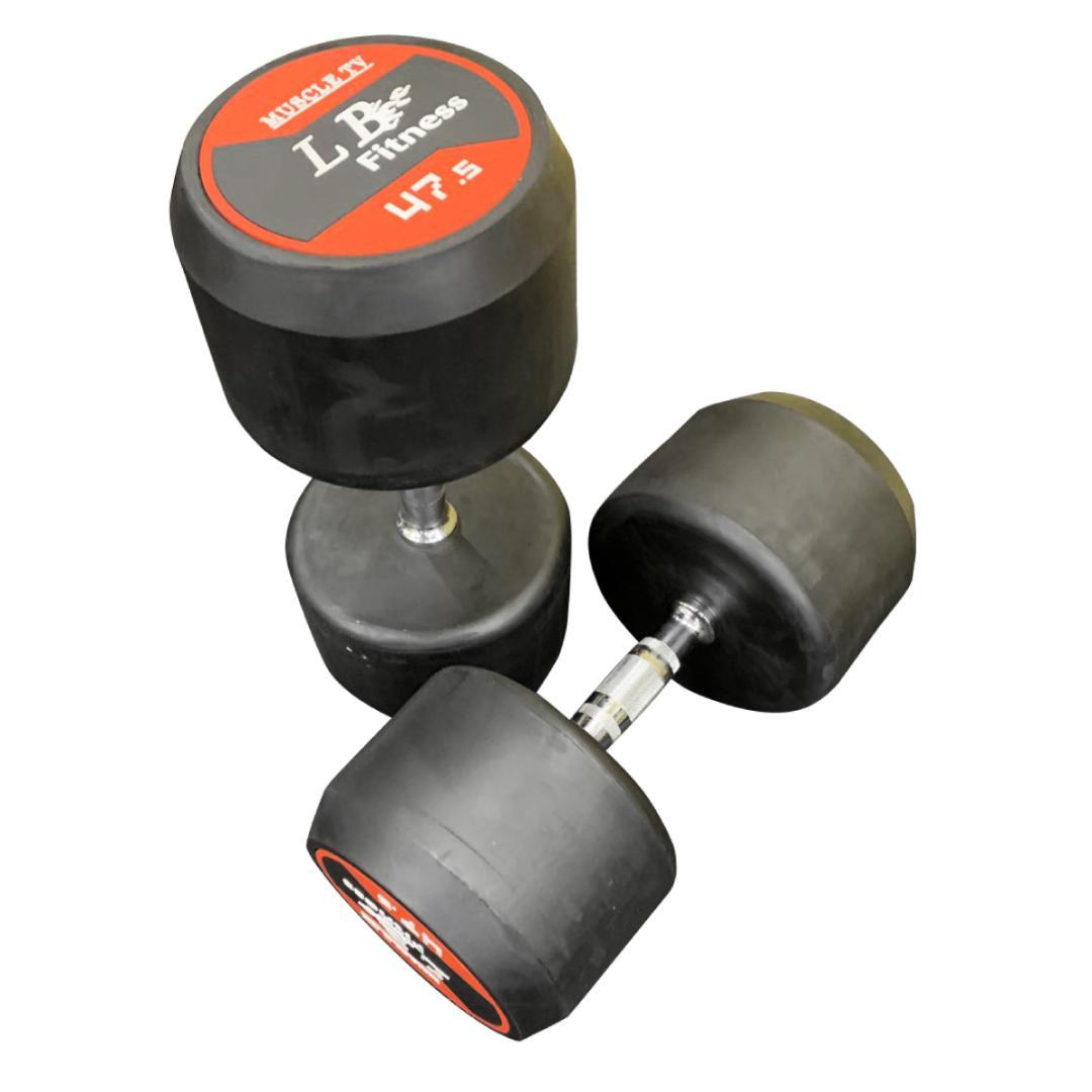 ラバーダンベル47.5kg×2個SET